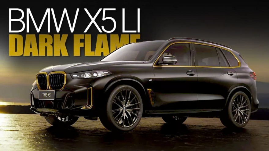 X5 Dark Flame - tiêu chuẩn vàng của BMW dành cho thị trường Trung Quốc