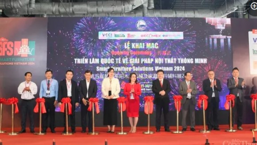 Over 180 exhibitors attend Smart Furniture Solutions Vietnam 2024