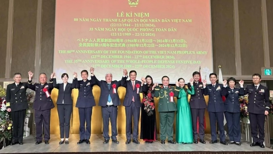 Vietnamese army's 80th anniversary celebrated in Japan