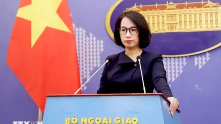 Spokeswoman provides information about US's handover of aircraft to Vietnam