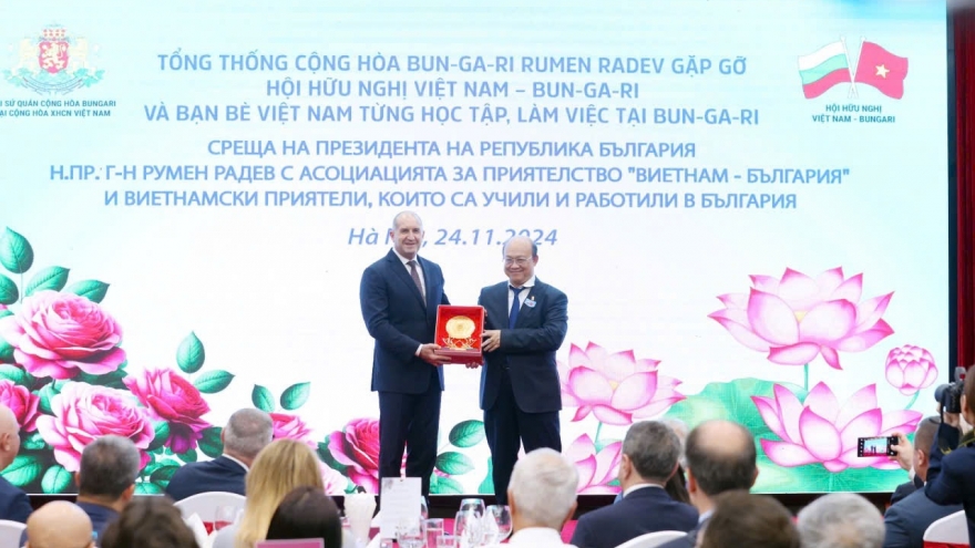 Tổng thống Bulgaria gặp gỡ với Hội hữu nghị Việt Nam - Bulgaria