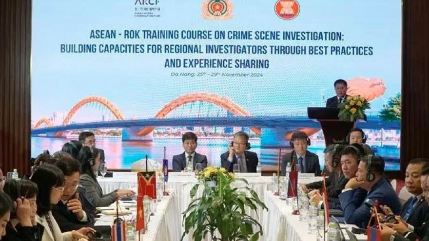 ASEAN, RoK share expertise on crime scene investigation