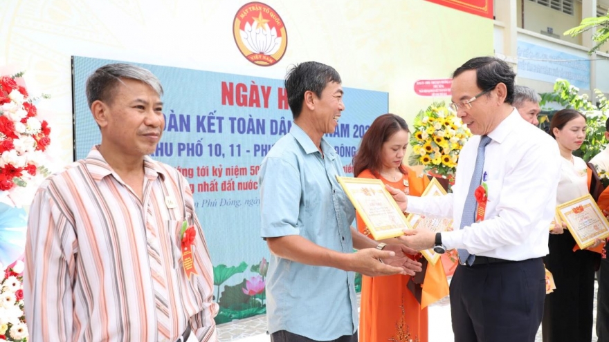 Bí thư Thành ủy TP.HCM: Ngày hội đại đoàn kết là dịp giao lưu, sống trách nhiệm hơn