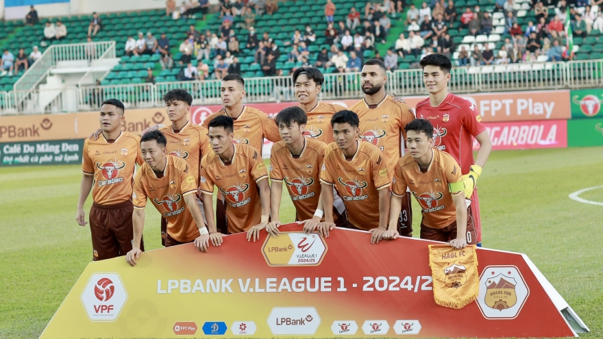 HAGL tiếp tục vắng trụ cột ở vòng 9 V-League 2024/2025