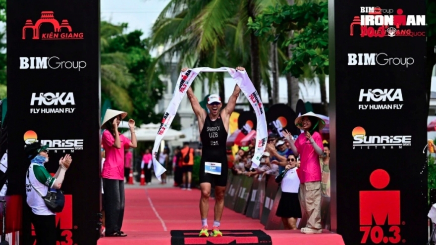 Uzbek and Singaporean athletes win IRONMAN 70.3 Phu Quoc triathlon