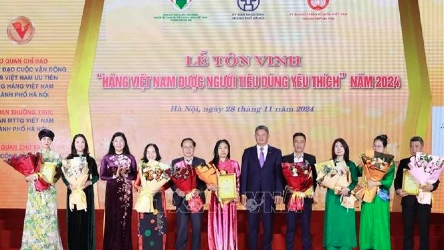 150 products honoured as “Vietnamese Goods Loved by Consumers 2024”