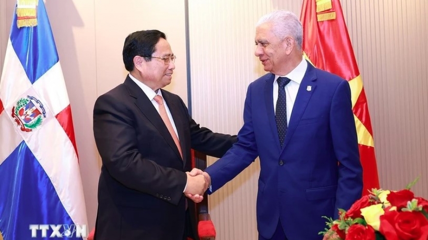 Vietnamese PM meets with leaders of Dominican Republic’s Congress