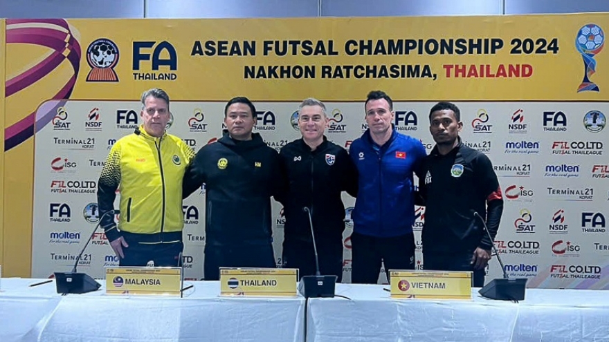 HLV Diego Raul Giustozzi đặt mục tiêu vô địch giải Futsal Đông Nam Á 2024