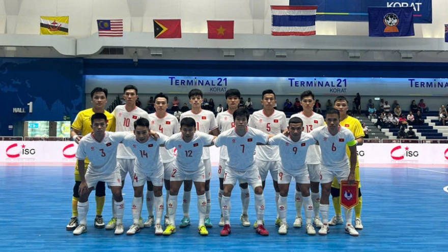 ĐT futsal Việt Nam thắng 14-0 ở giải futsal Đông Nam Á 2024