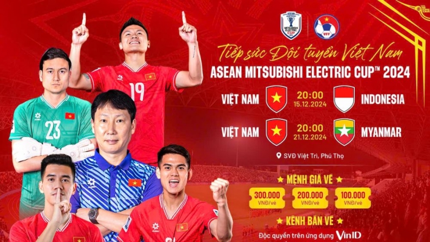 Bất ngờ với giá vé xem ĐT Việt Nam đá ASEAN Cup 2024