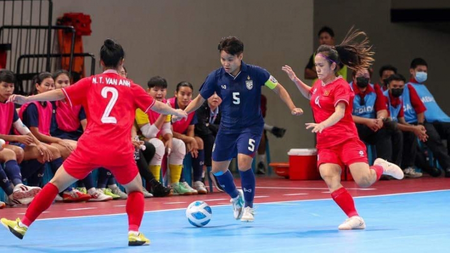 Futsal Việt Nam thua Thái Lan trước trận chung kết Futsal Đông Nam Á 2024