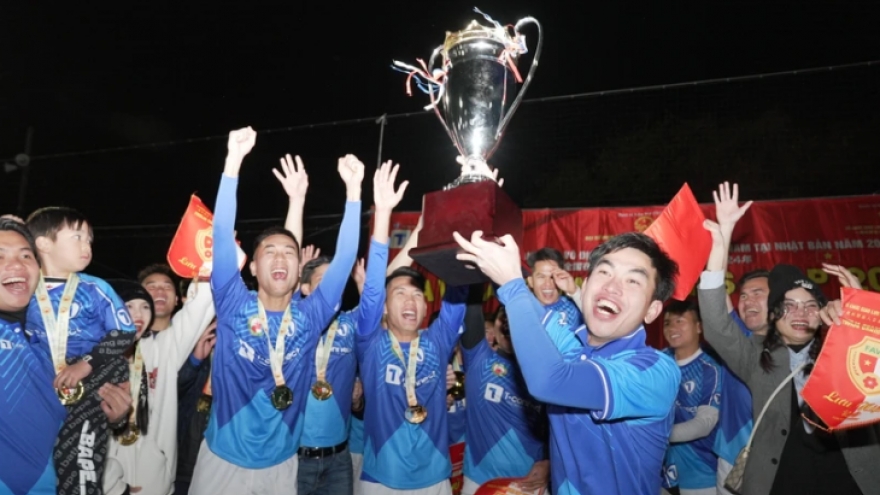 Vietnamese community football tournament helps strengthen bond in Japan