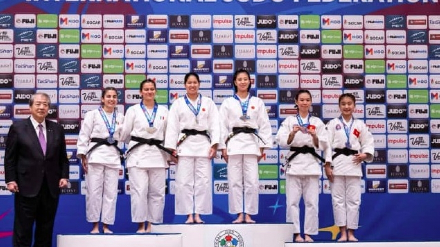 Vietnam wins bronze medal at World Judo Championships