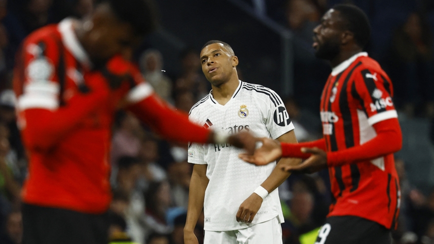 Kết quả Cúp C1 châu Âu hôm nay 6/11: Real Madrid thua đậm AC Milan