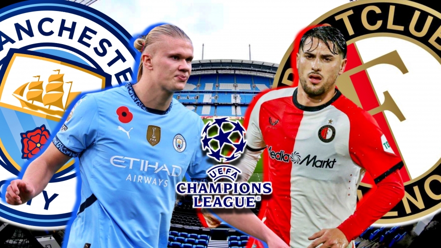 Dự đoán kết quả và đội hình xuất phát trận Man City vs Feyenoord