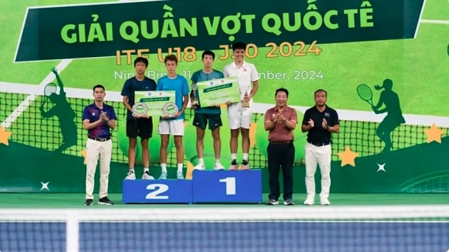 Vietnamese players win gold, silvers at ITF – J30 Ninh Binh 1