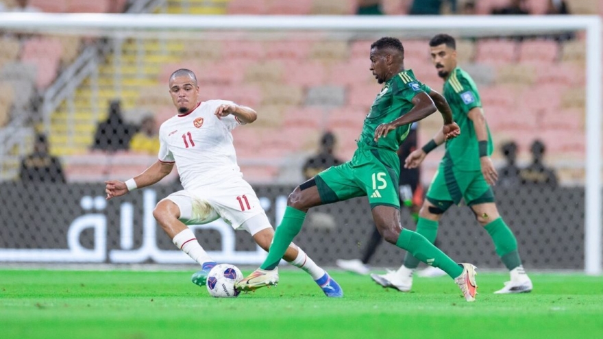 Trực tiếp Indonesia vs Saudi Arabia: Chiến thắng là bắt buộc