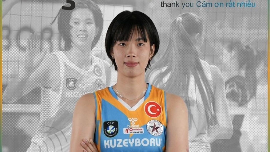 Volleyball star Thanh Thuy says goodbye to Turkish club