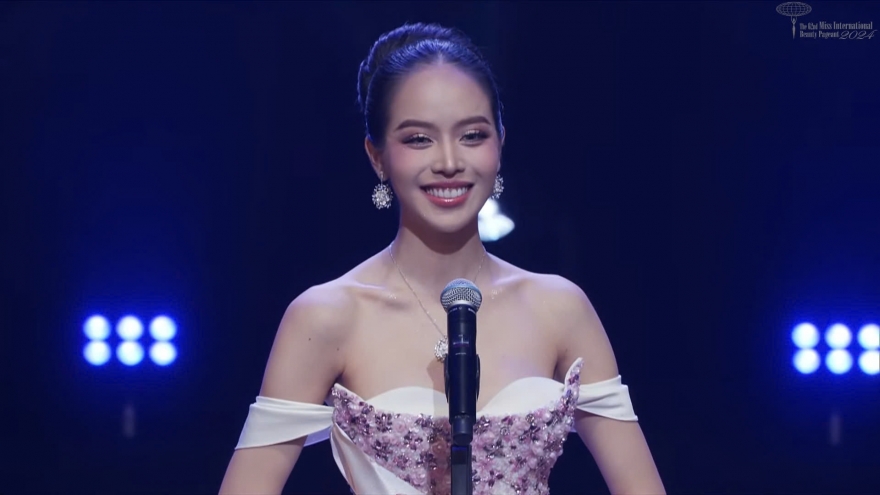 Hoa hậu Thanh Thủy đăng quang Miss International 2024