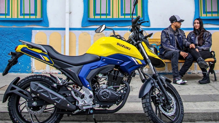 Suzuki V-Strom 160 2025 chính thức ra mắt, mẫu mô tô dành cho người mời chơi