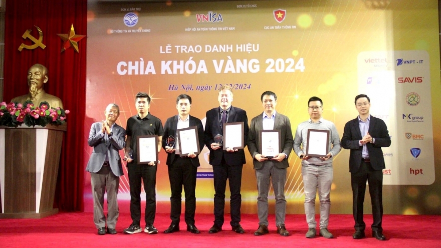 Vinh danh 24 “chìa khóa vàng” cho 14 doanh nghiệp an toàn thông tin Việt