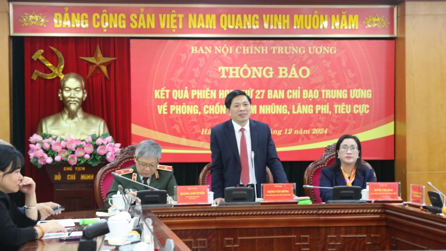 Kỷ luật 68 cán bộ diện Trung ương quản lý trong năm 2024