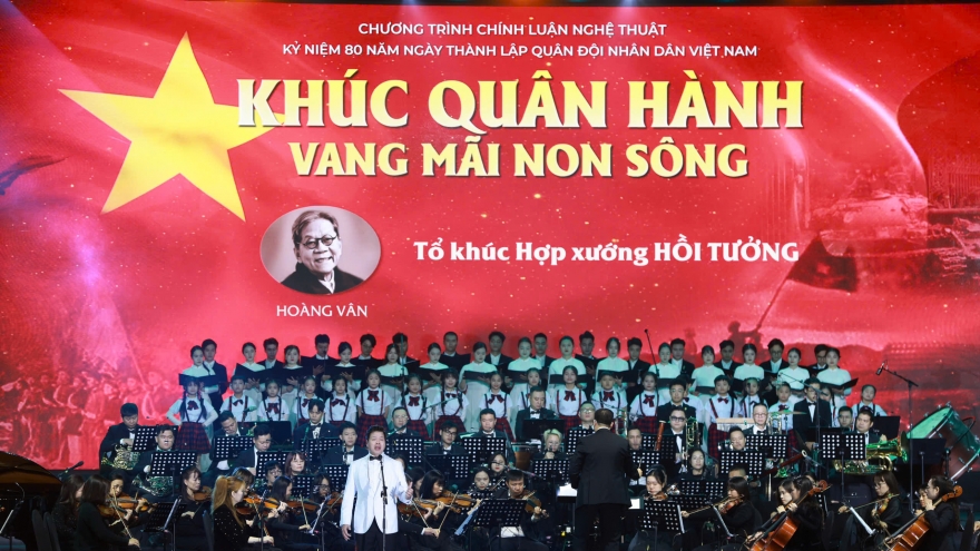 “Khúc quân hành vang mãi non sông” tri ân những người lính Cụ Hồ