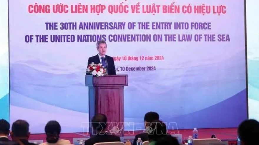 Vietnam commits to full implementation of UNCLOS: Official