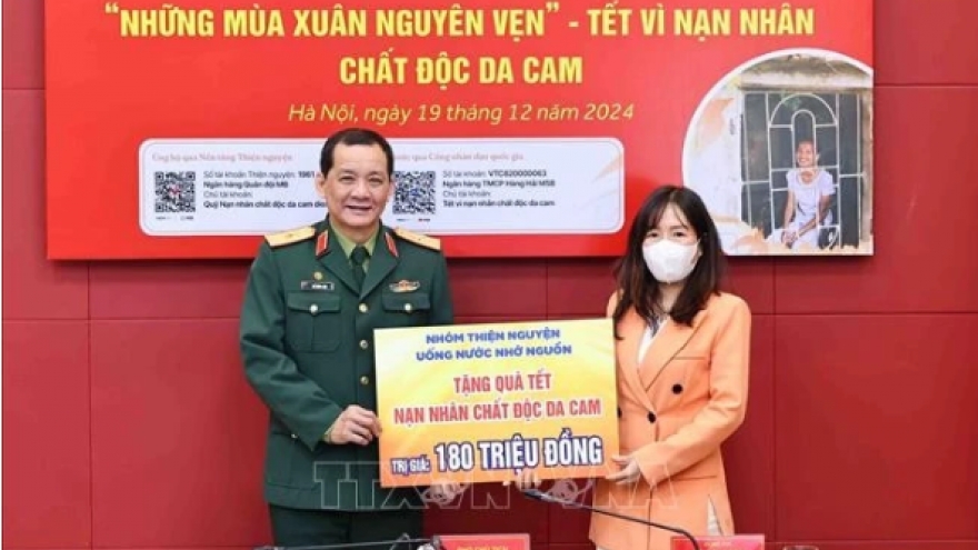 National campaign raises funds to support victims of Agent Orange