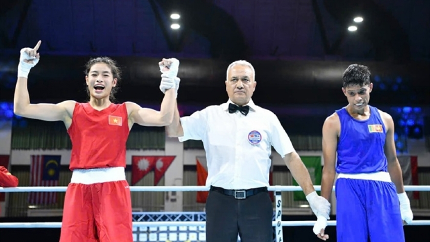 Hanoi female boxers make their mark at Asian Championships