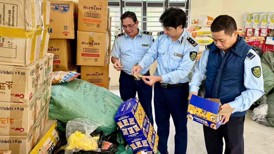 Tiêu hủy hơn 2.000 sản phẩm không rõ nguồn gốc