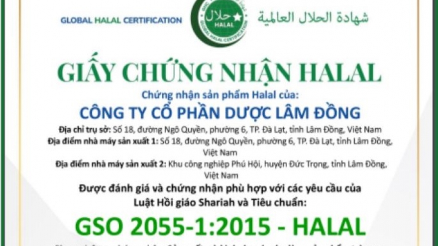 Chứng nhận Halal – tấm vé thông hành đến thị trường Trung Đông đầy tiềm năng