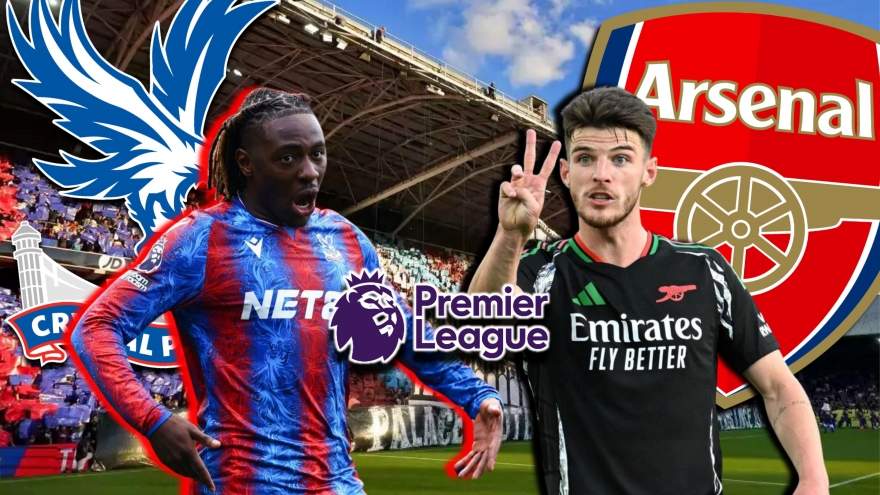 Trực tiếp Crystal Palace vs Arsenal: Pháo thủ phải thắng