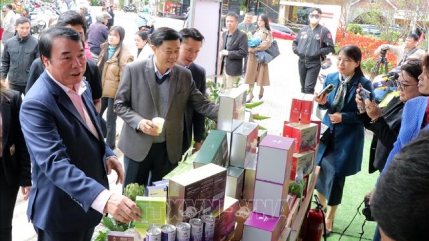 Specialty street launched in Lam Dong province