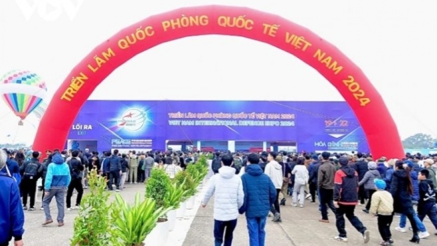 Vietnam International Defence Expo 2024 impresses foreign guests