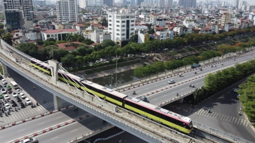 Hanoi plans to build nearly 600km of urban railway by 2045