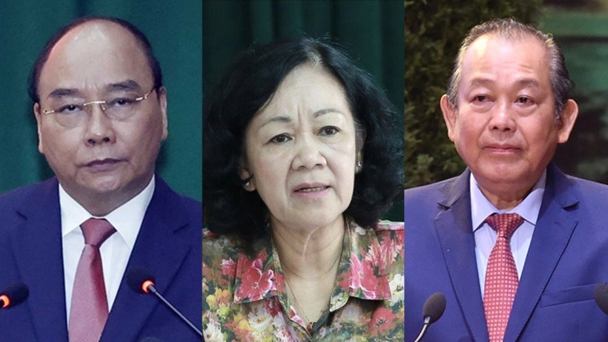 Bộ Chính trị cảnh cáo ông Nguyễn Xuân Phúc, Trương Hoà Bình; khiển trách bà Trương Thị Mai