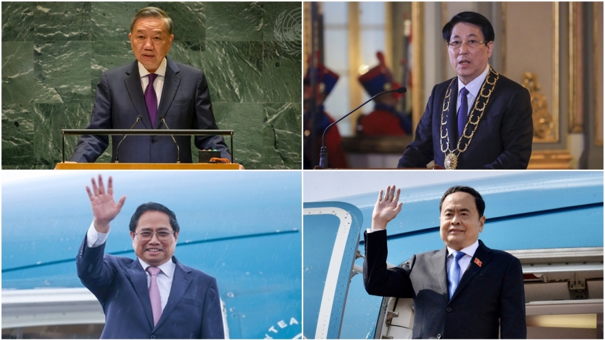 Những chuyến công du nước ngoài nổi bật của lãnh đạo Đảng, Nhà nước năm 2024