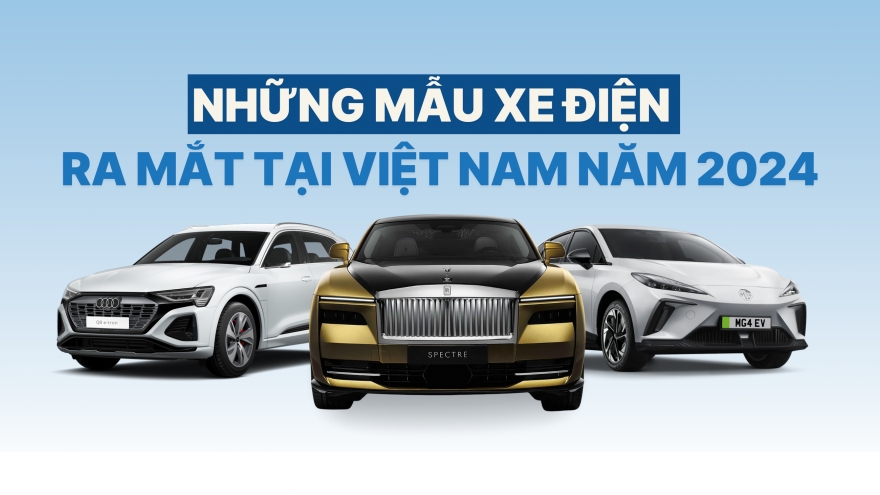 Những mẫu xe điện đáng chú ý ra mắt tại Việt Nam năm 2024