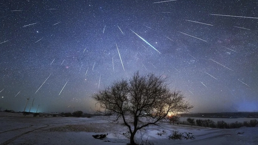 Year’s largest meteor shower can be watched in Vietnam tonight