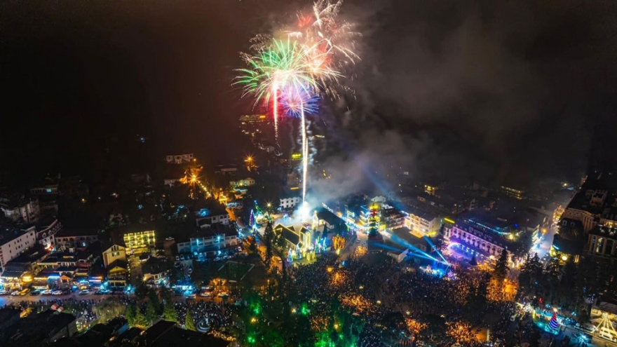 Fireworks to light up Sa Pa skies on New Year’s Eve