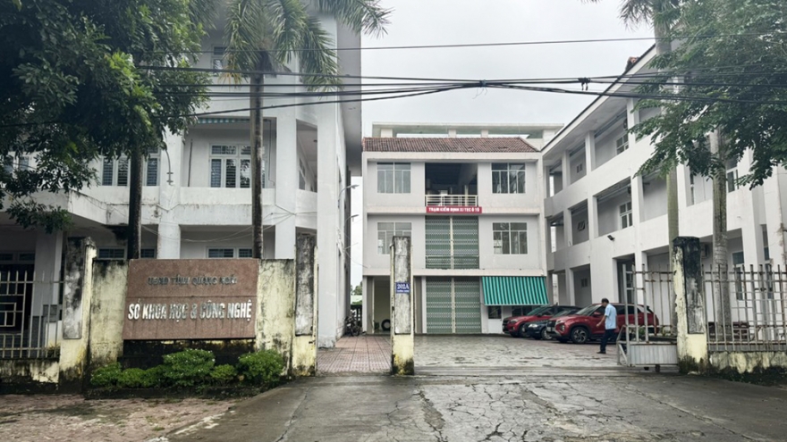 Xem xét, xử lý kỷ luật lãnh đạo Sở Khoa học và Công nghệ Quảng Ngãi