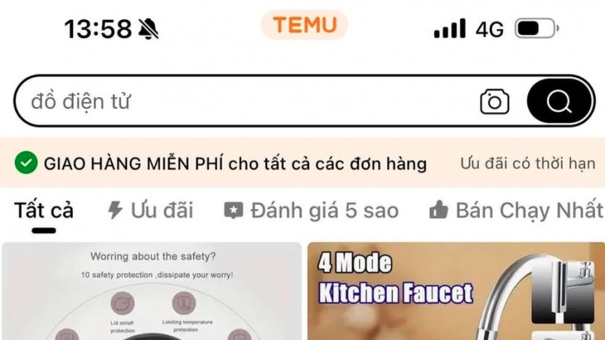 E-commerce platform Temu suspends operations in Vietnam