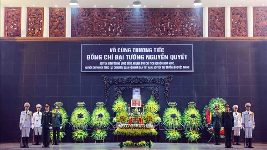 Lời cảm ơn của gia đình Đại tướng Nguyễn Quyết