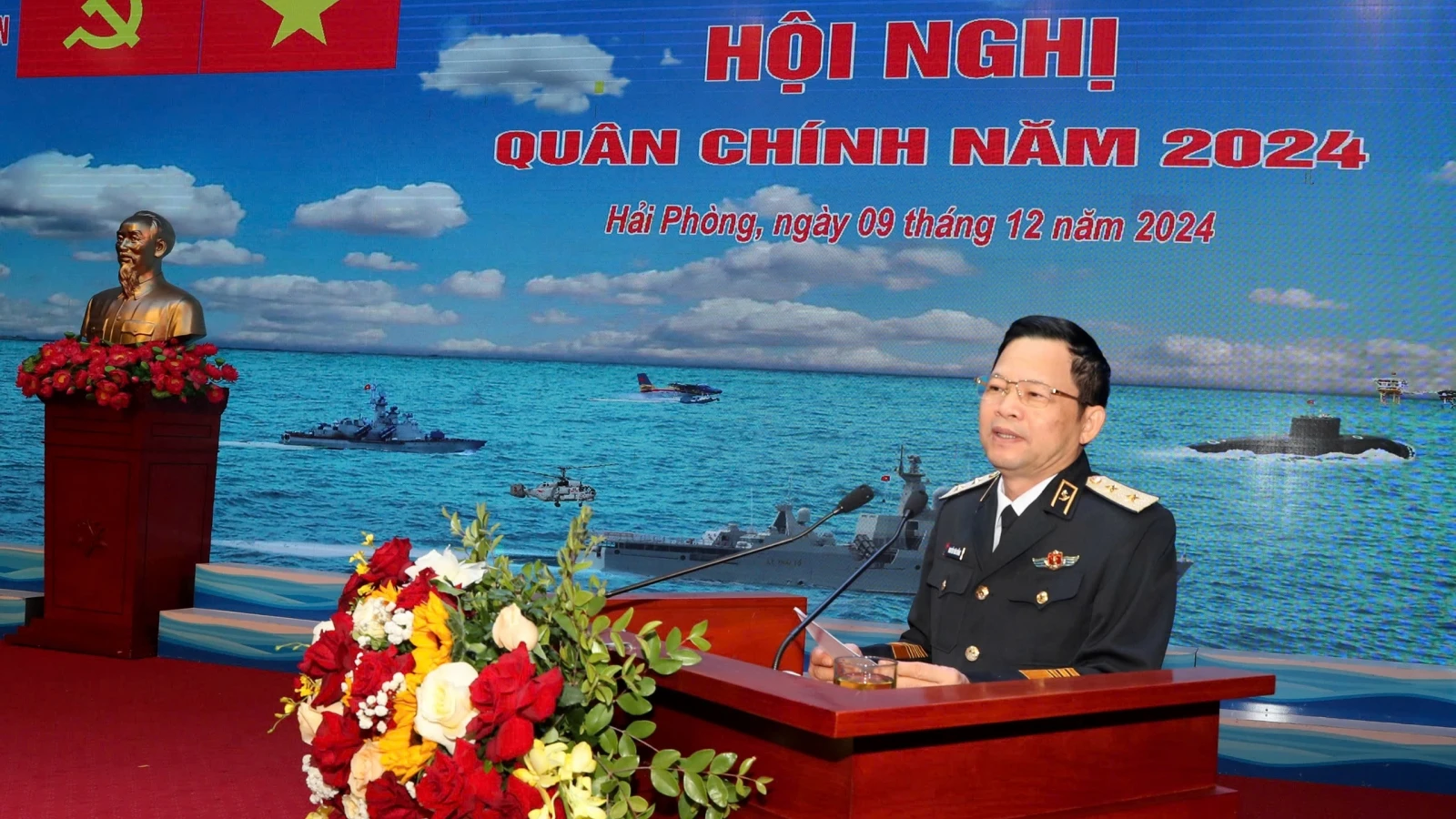 Cục Chính trị Hải quân tổ chức Hội nghị quân chính, tổng kết nhiệm vụ năm 2024