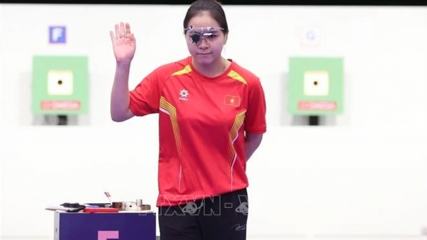 Shooter Trinh Thu Vinh named Vietnam’s most outstanding athlete of 2024