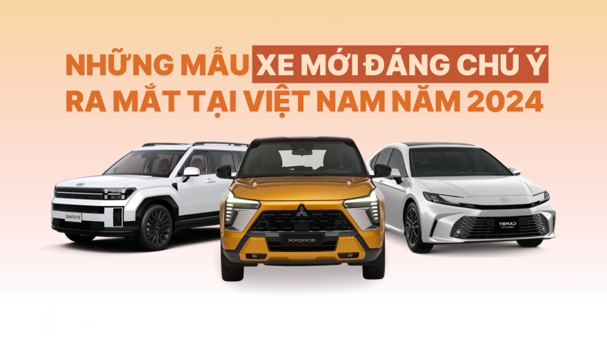 Những mẫu xe mới được nhiều khách hàng Việt quan tâm năm 2024