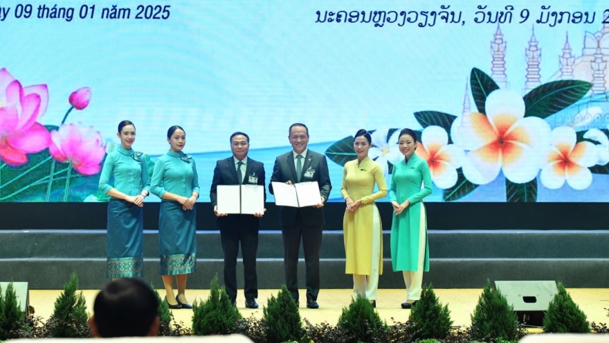 Vietnam Airlines và Lao Airlines thúc đẩy hợp tác chiến lược, cầu nối Việt – Lào