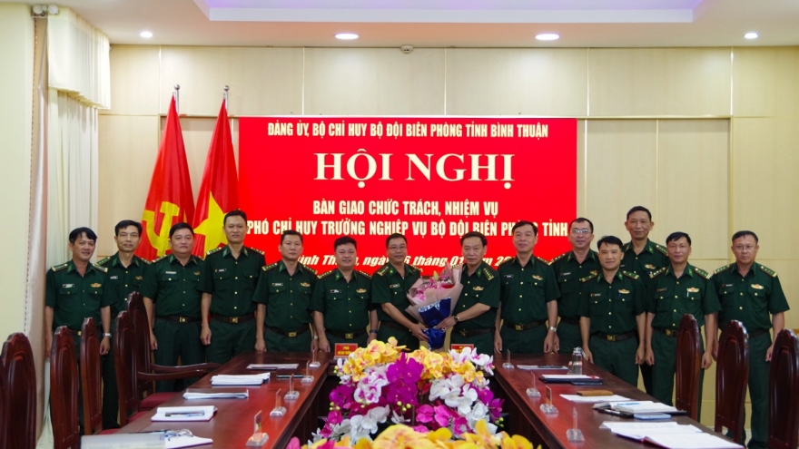 Bổ nhiệm Phó Chỉ huy trưởng Bộ đội Biên phòng tỉnh Bình Thuận