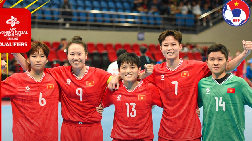 Kết quả vòng loại Futsal Nữ châu Á 2025: Việt Nam thắng “bàn tay nhỏ”